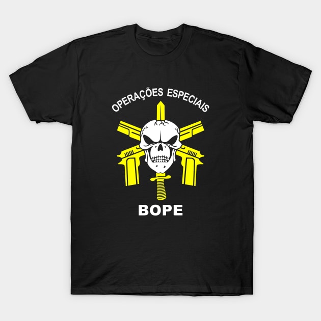 Mod.3 BOPE Batallon Ops T-Shirt by parashop